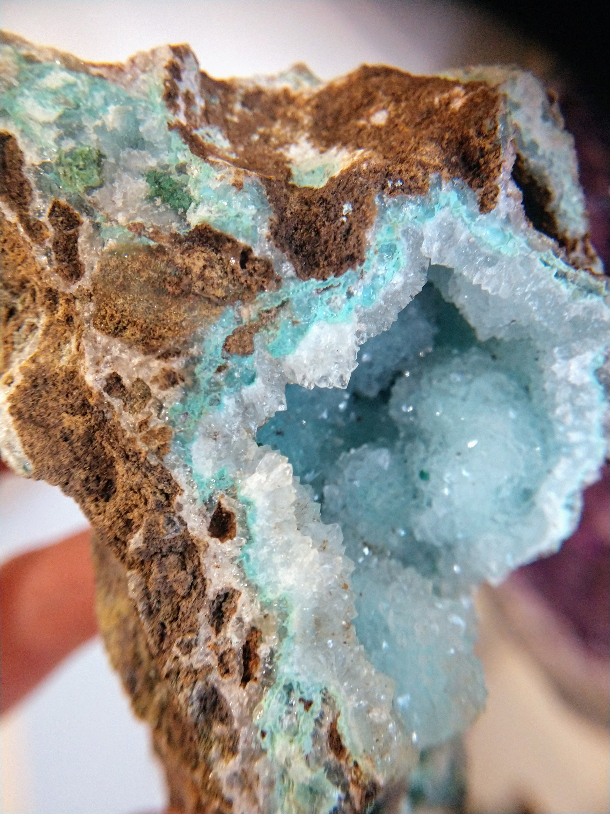 Druzy Chrysocolla