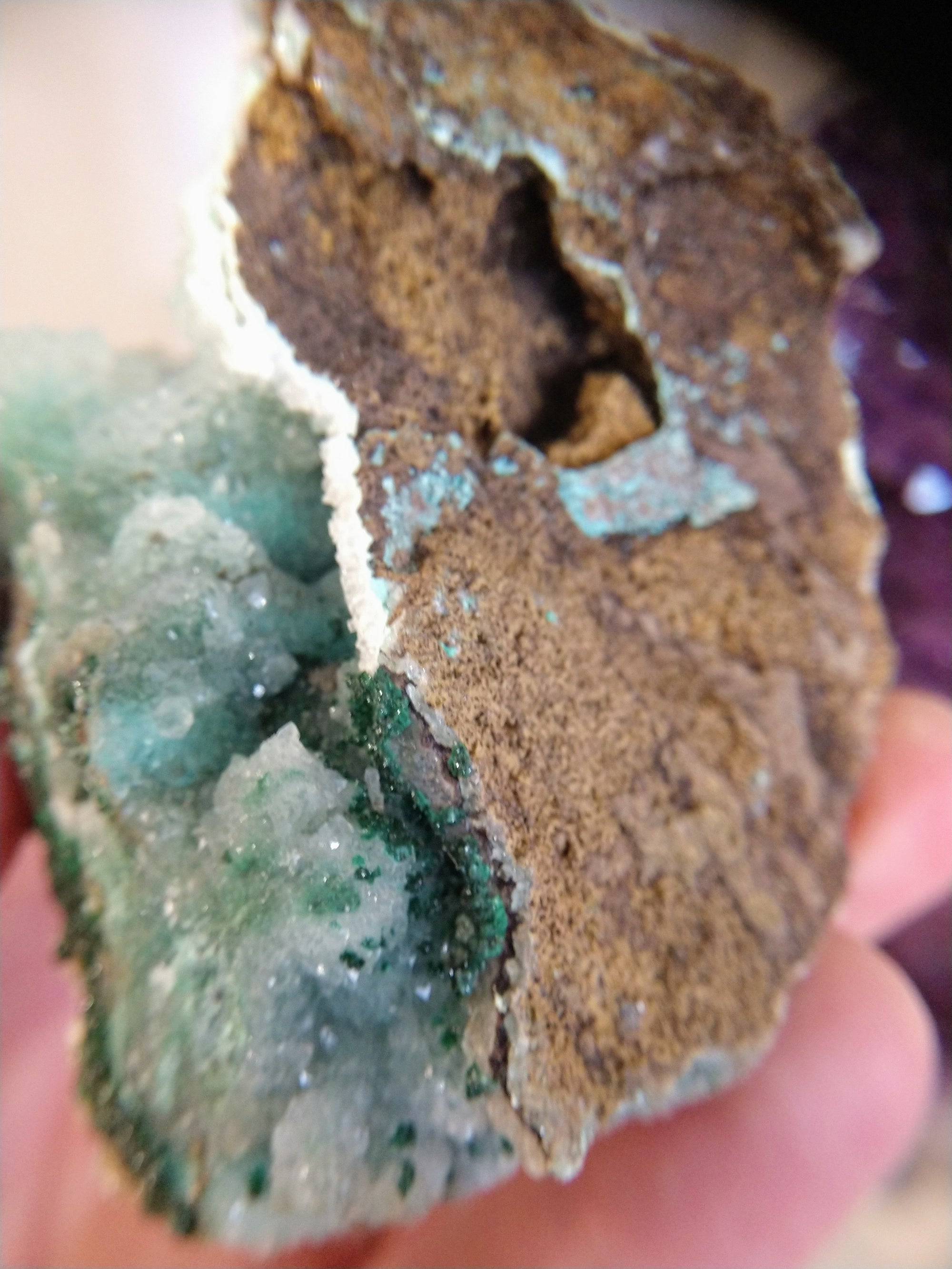 Druzy Chrysocolla