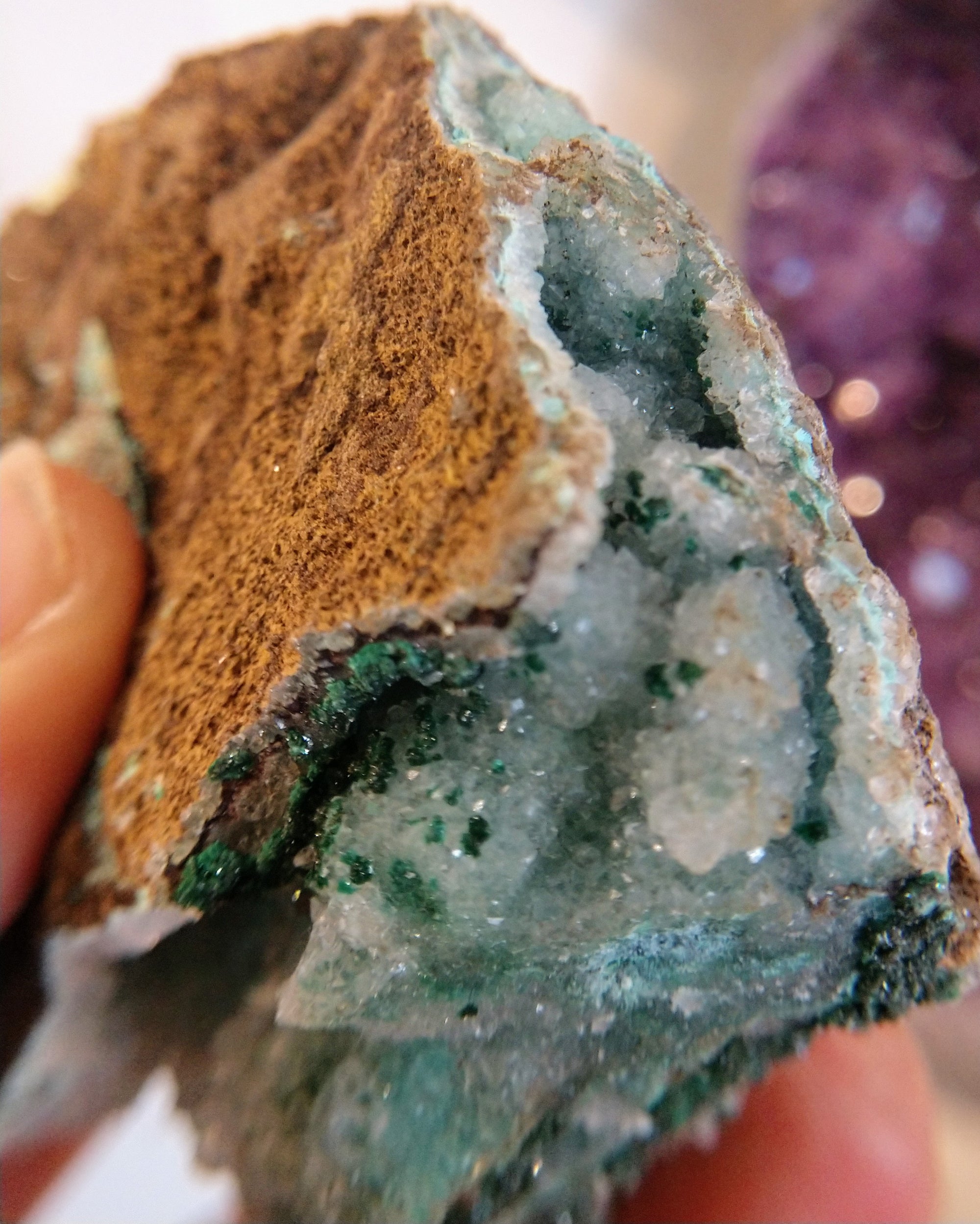 Druzy Chrysocolla