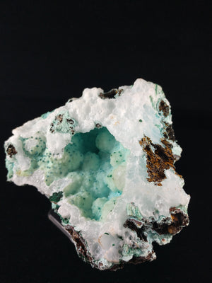 Druzy Chrysocolla w/ Cornetite