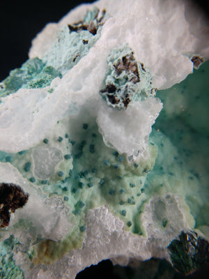 Druzy Chrysocolla w/ Cornetite