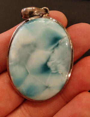 Larimar Pendant