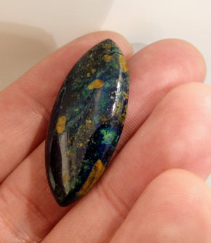 Malachite and Azurite Cabochon