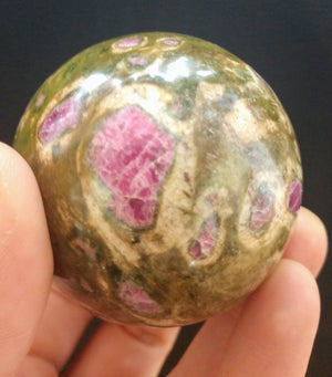 Ruby Fuschite Sphere