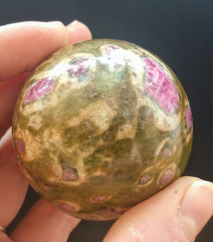 Ruby Fuschite Sphere