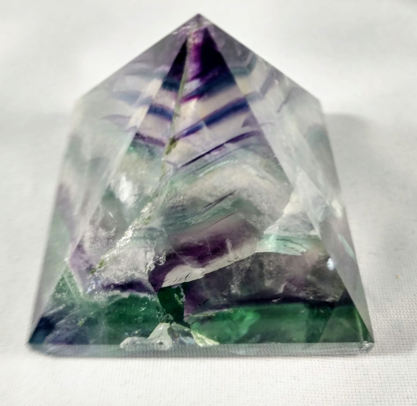 Fluorite Pyramid