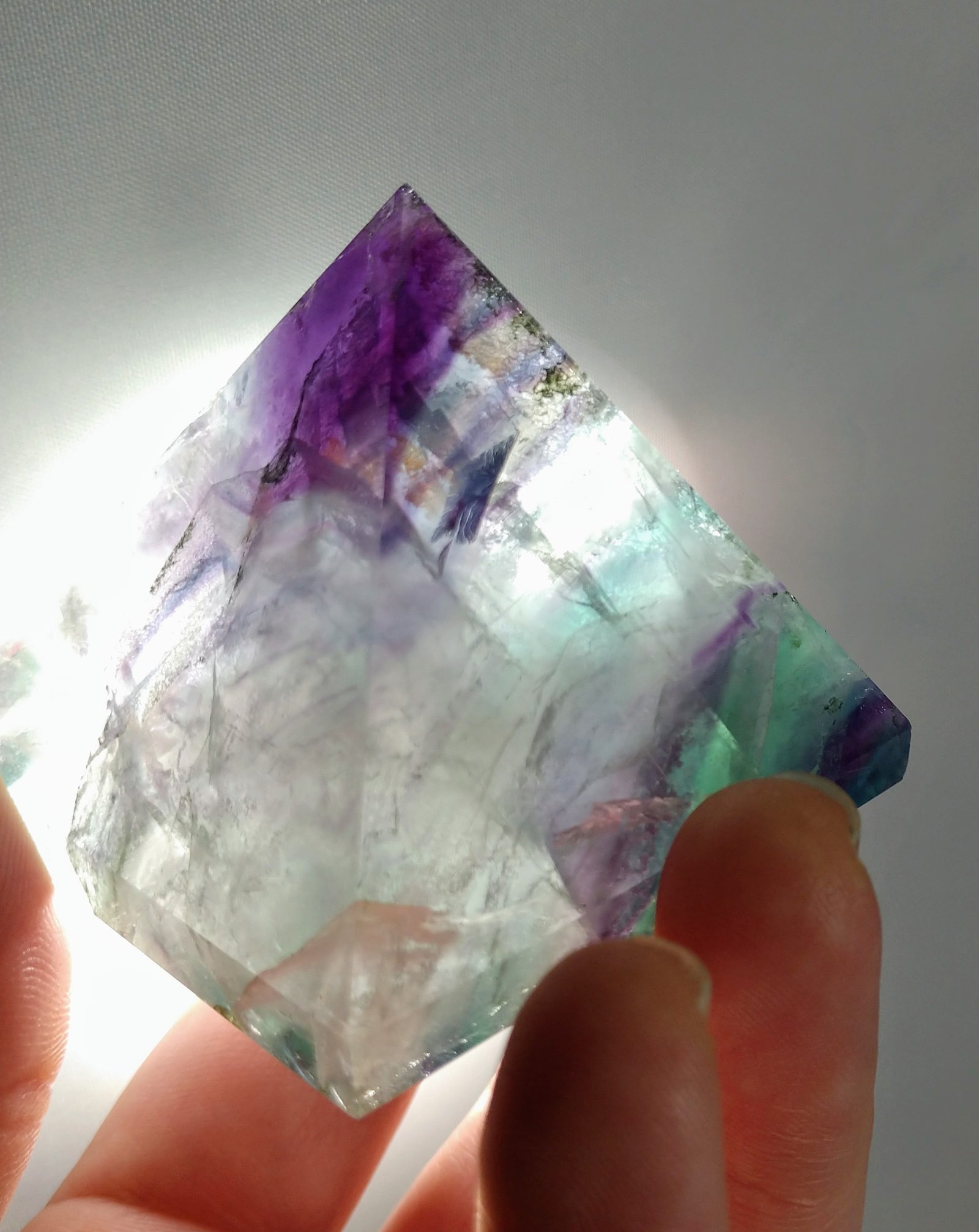 Fluorite Pyramid