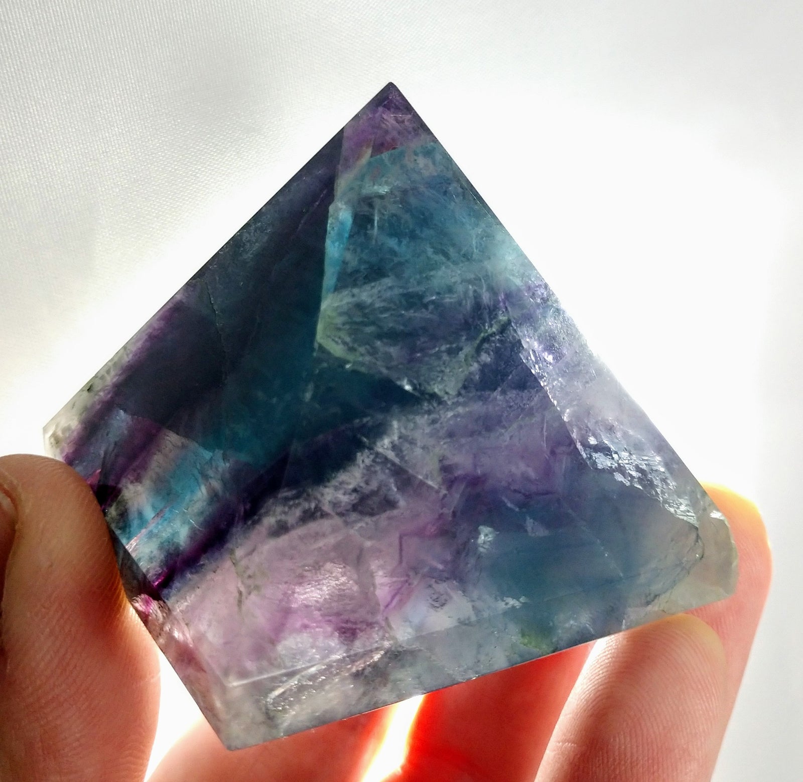 Fluorite Pyramid