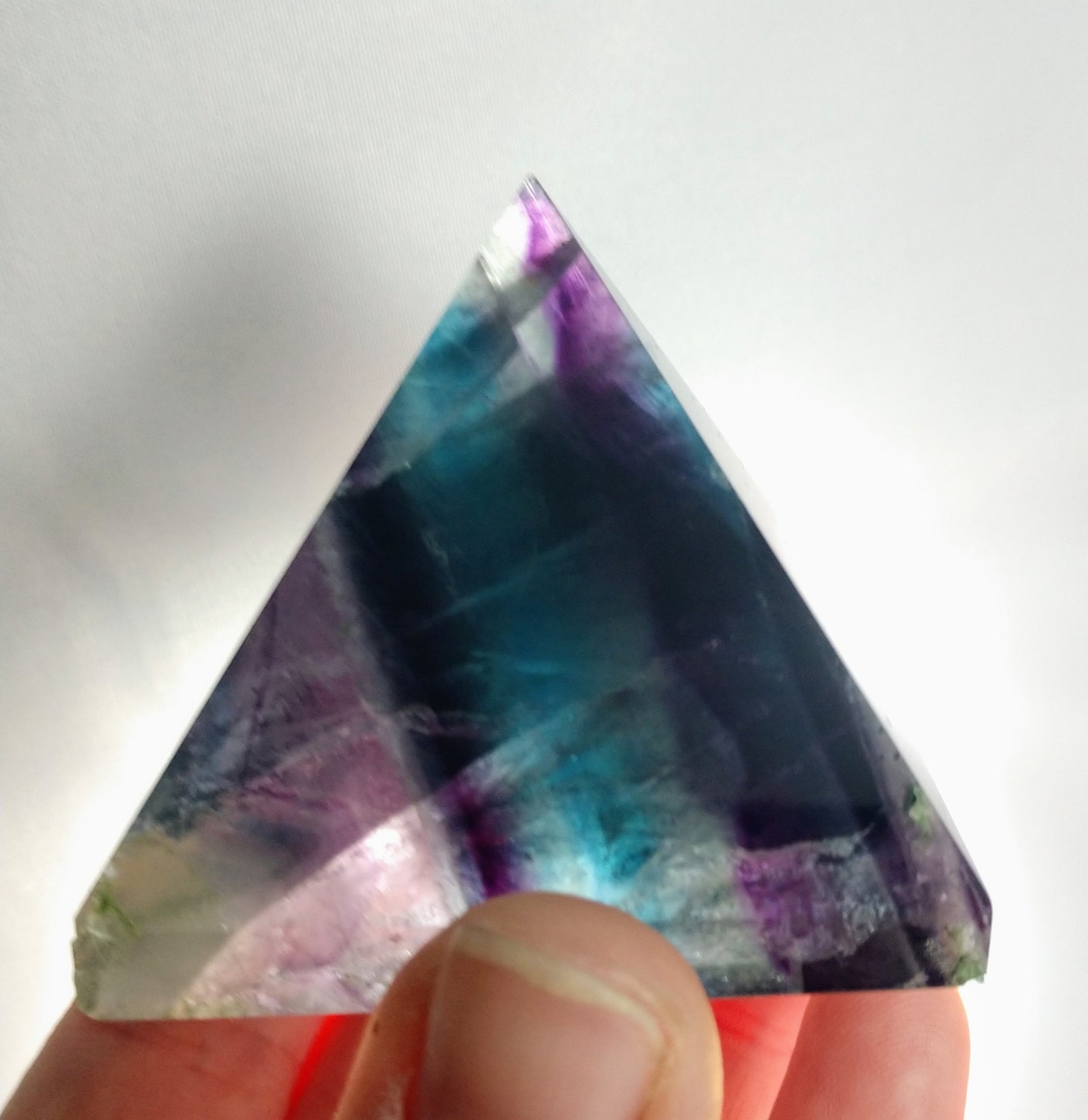 Fluorite Pyramid