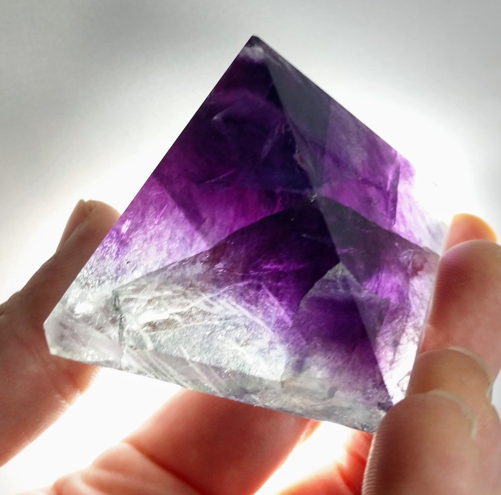 Fluorite Pyramid