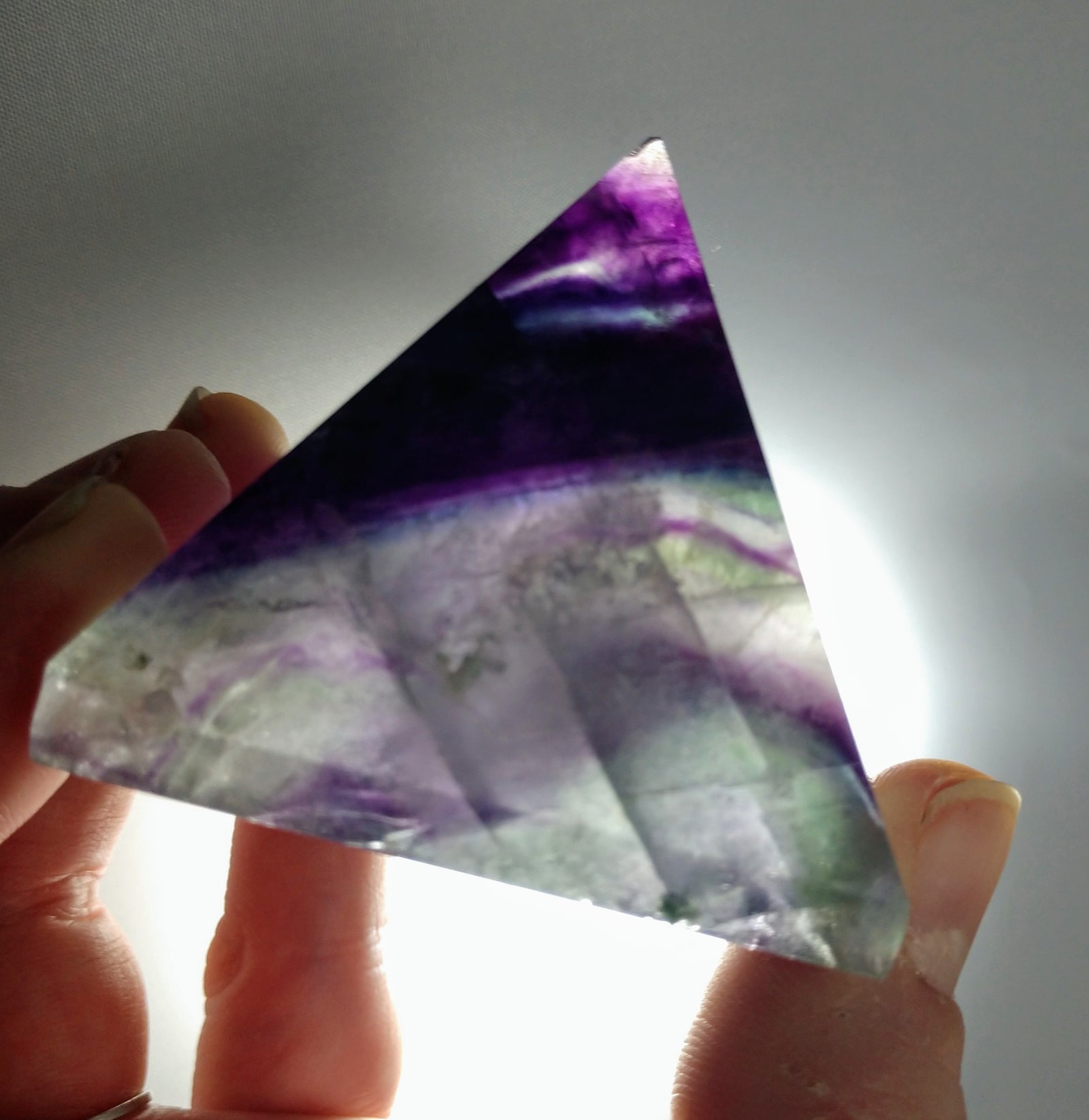 Fluorite Pyramid