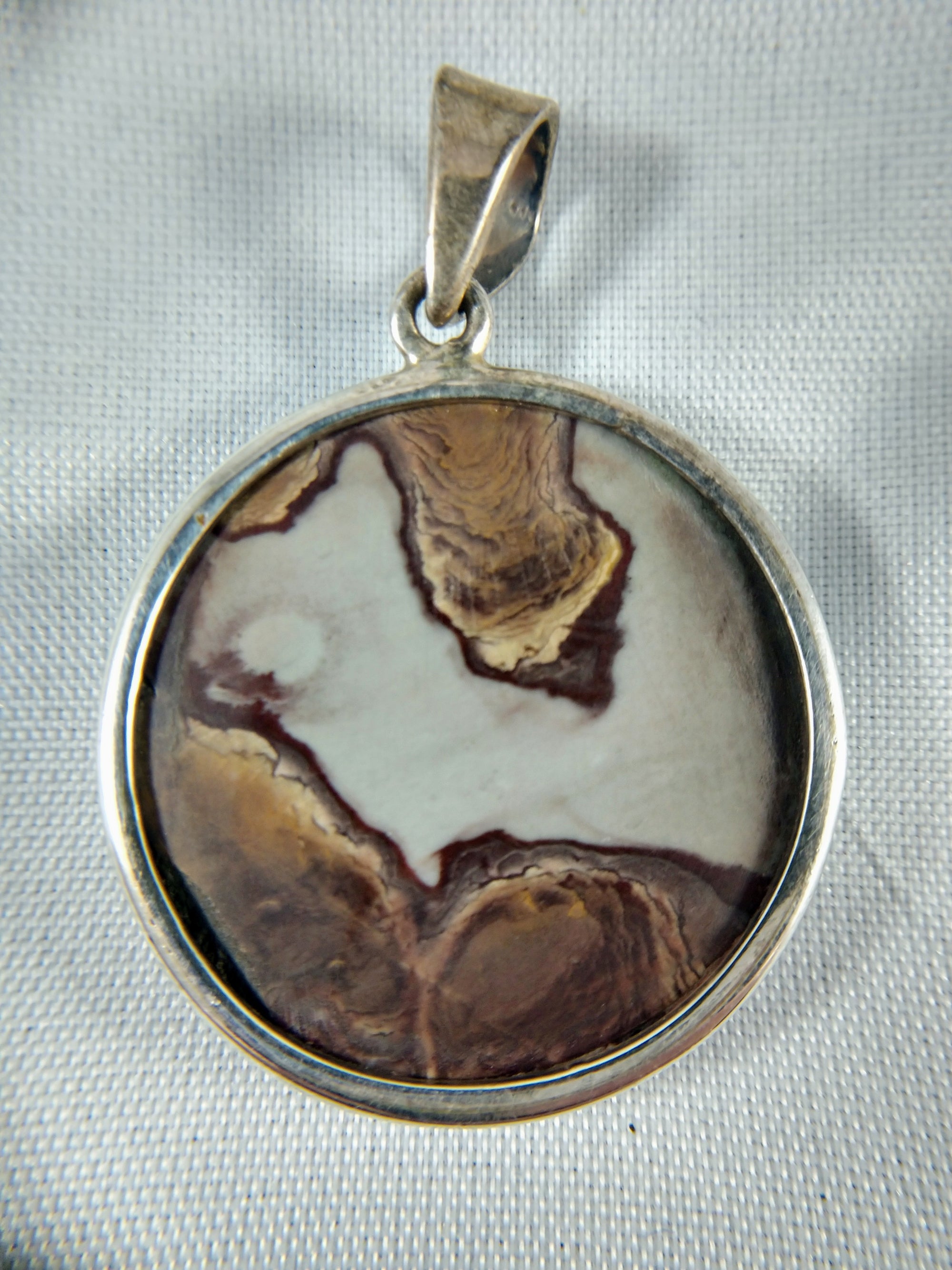 Jasper Pendant in Sterling Silver