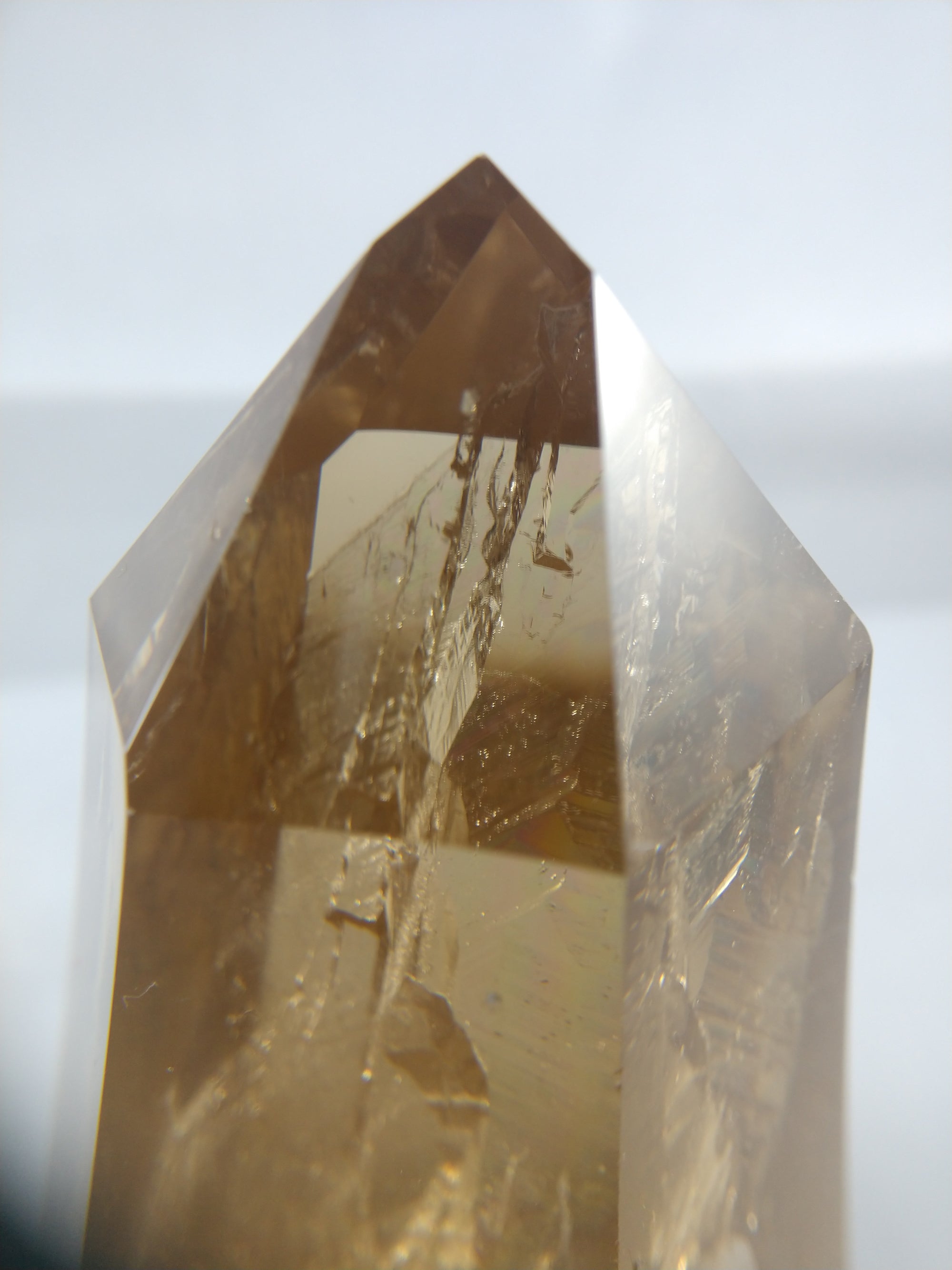 Natural Citrine Point