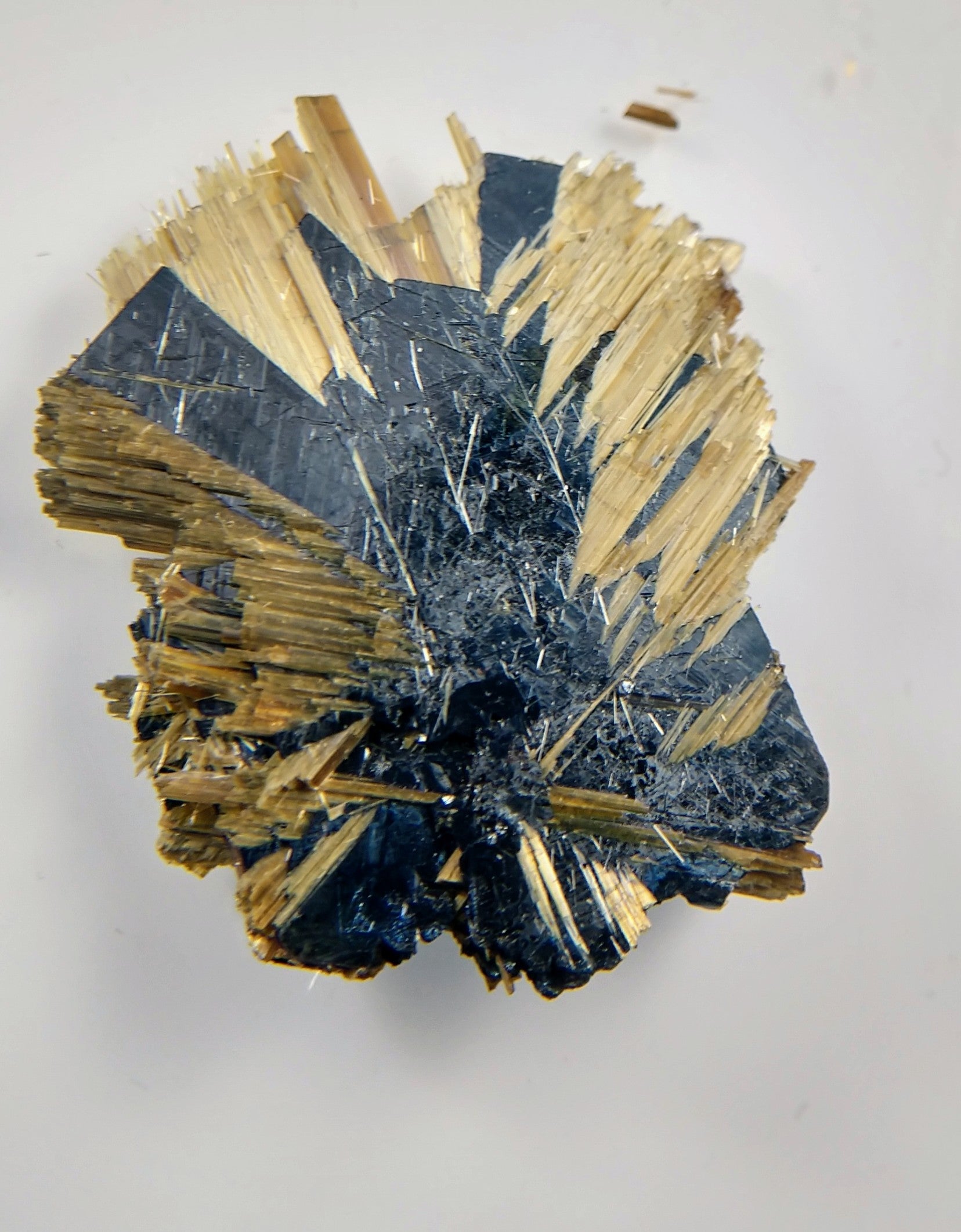 Rutile and Hematite from Brazil
