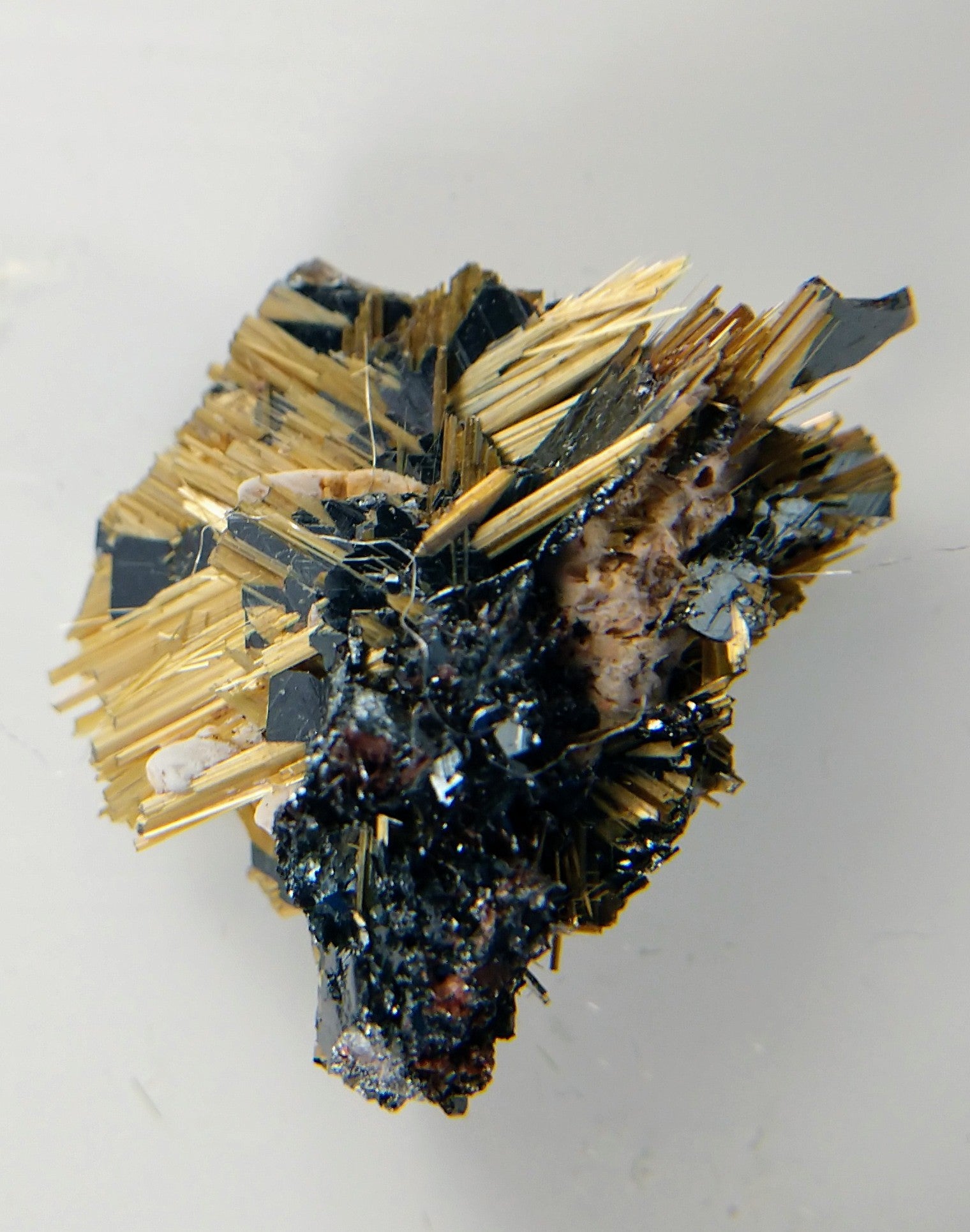 Rutile and Hematite from Brazil