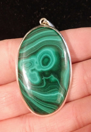 Malachite pendant