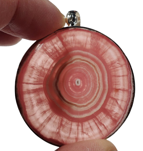 Rhodochrosite Stalactite Pendant