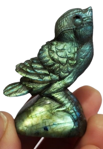 Labradorite Bird Carving