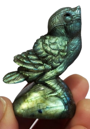 Labradorite Bird Carving