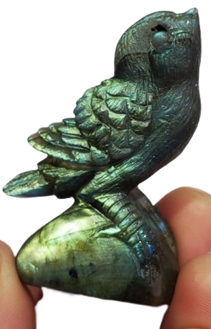 Labradorite Bird Carving