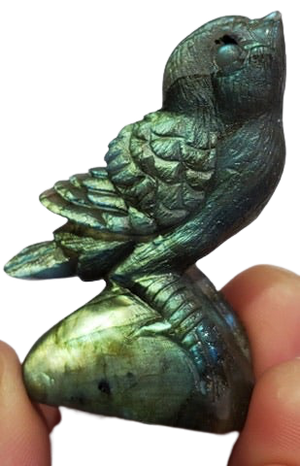 Labradorite Bird Carving