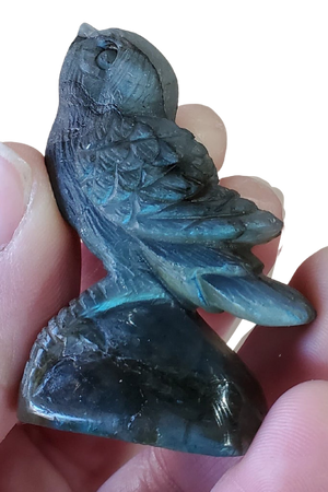 Labradorite Bird Carving