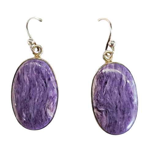 Charoite Earrings