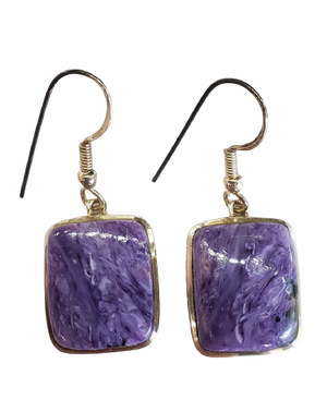 Charoite Earrings