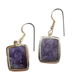 Charoite Earrings