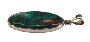 Chrysocolla Malachite Pendant