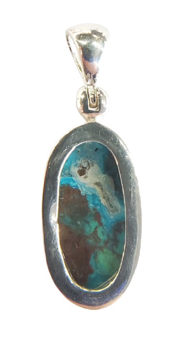 Chrysocolla Malachite Pendant