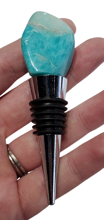 Amazonite Wine Stopper