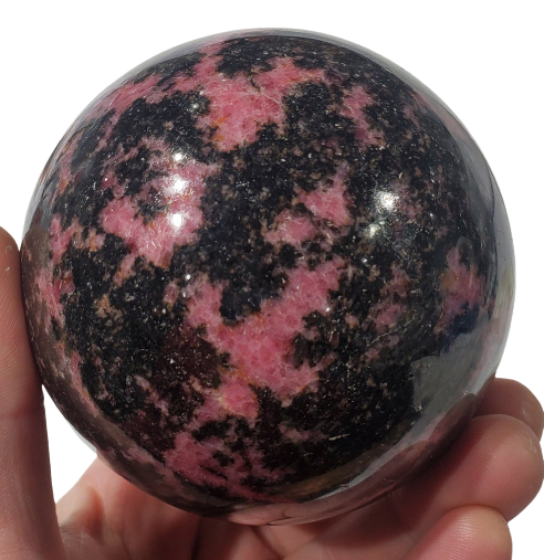 Rhodonite Sphere, Brasil