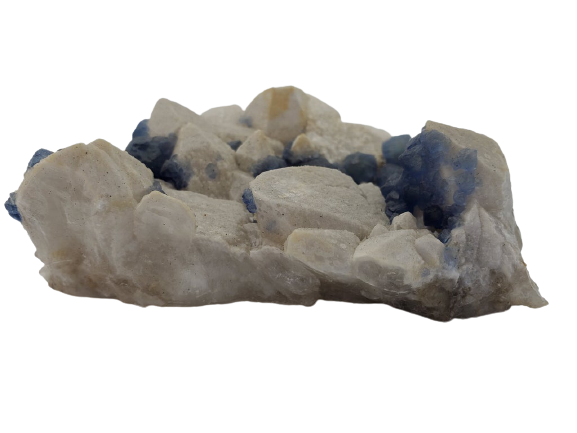 Fluorite w/ Quartz (Huanggang Mine, China)