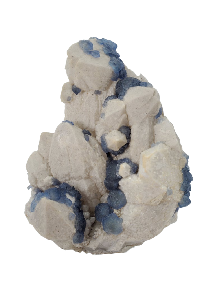 Fluorite w/ Quartz (Huanggang Mine, China)