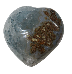 Druzy Quartz Heart (Uruguay)