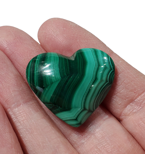 Malachite Heart (Congo)