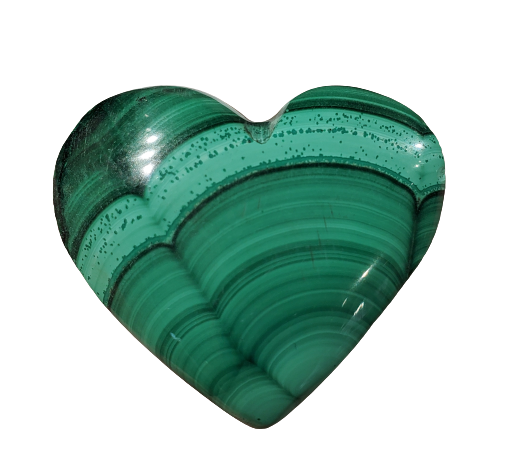 Malachite Heart (Congo)