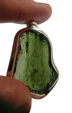 Moldavite Pendant, 14 grams