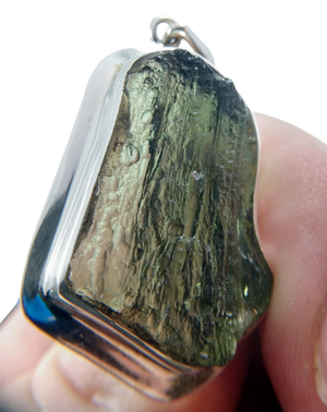 Moldavite Pendant, 14 grams