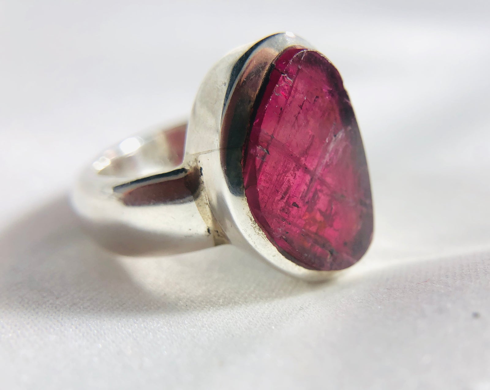 Pink Tourmaline Ring