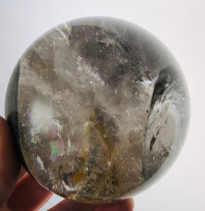 Quartz Sphere w/ Chlorite, Brasil