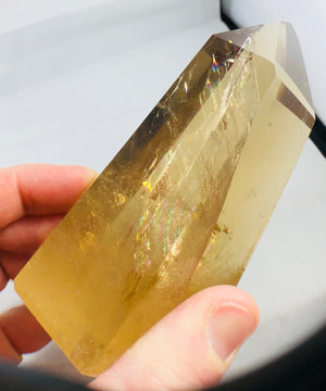 Natural Citrine Point