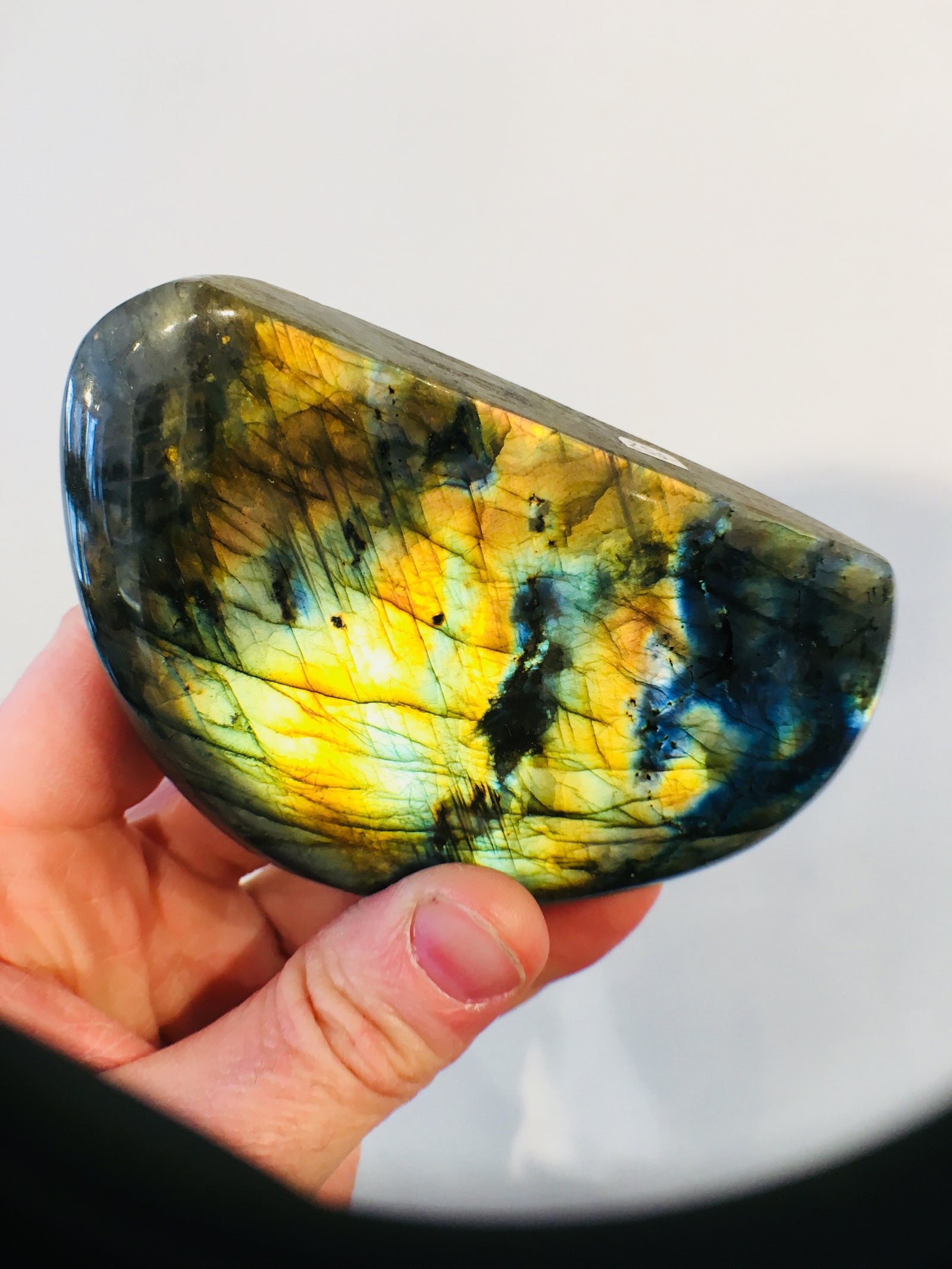 Labradorite Carved Buddha