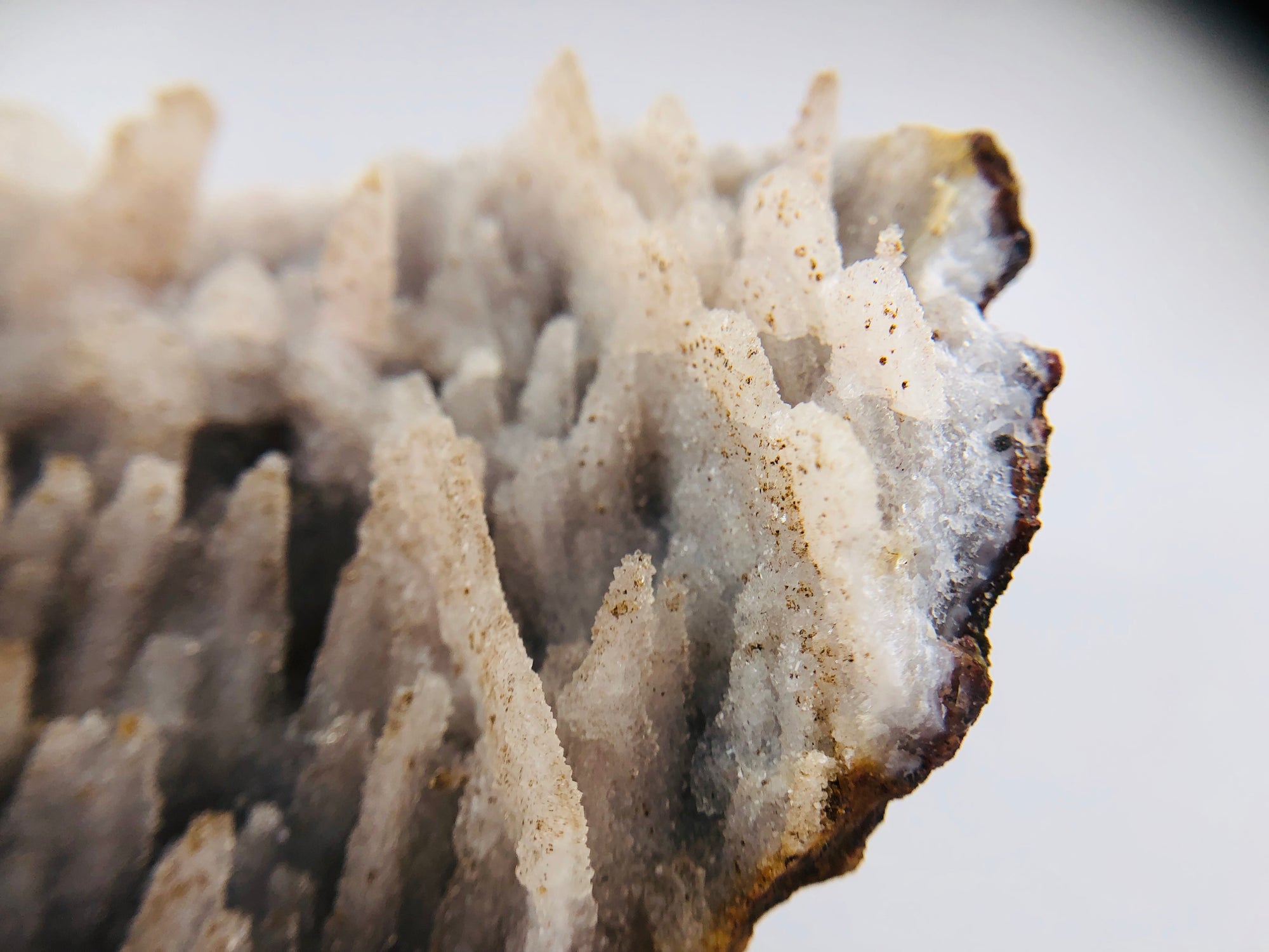 Druzy Quartz Stalactites, Morocco