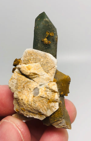 Quartz w/ Riebekite Inclusions, Malawi