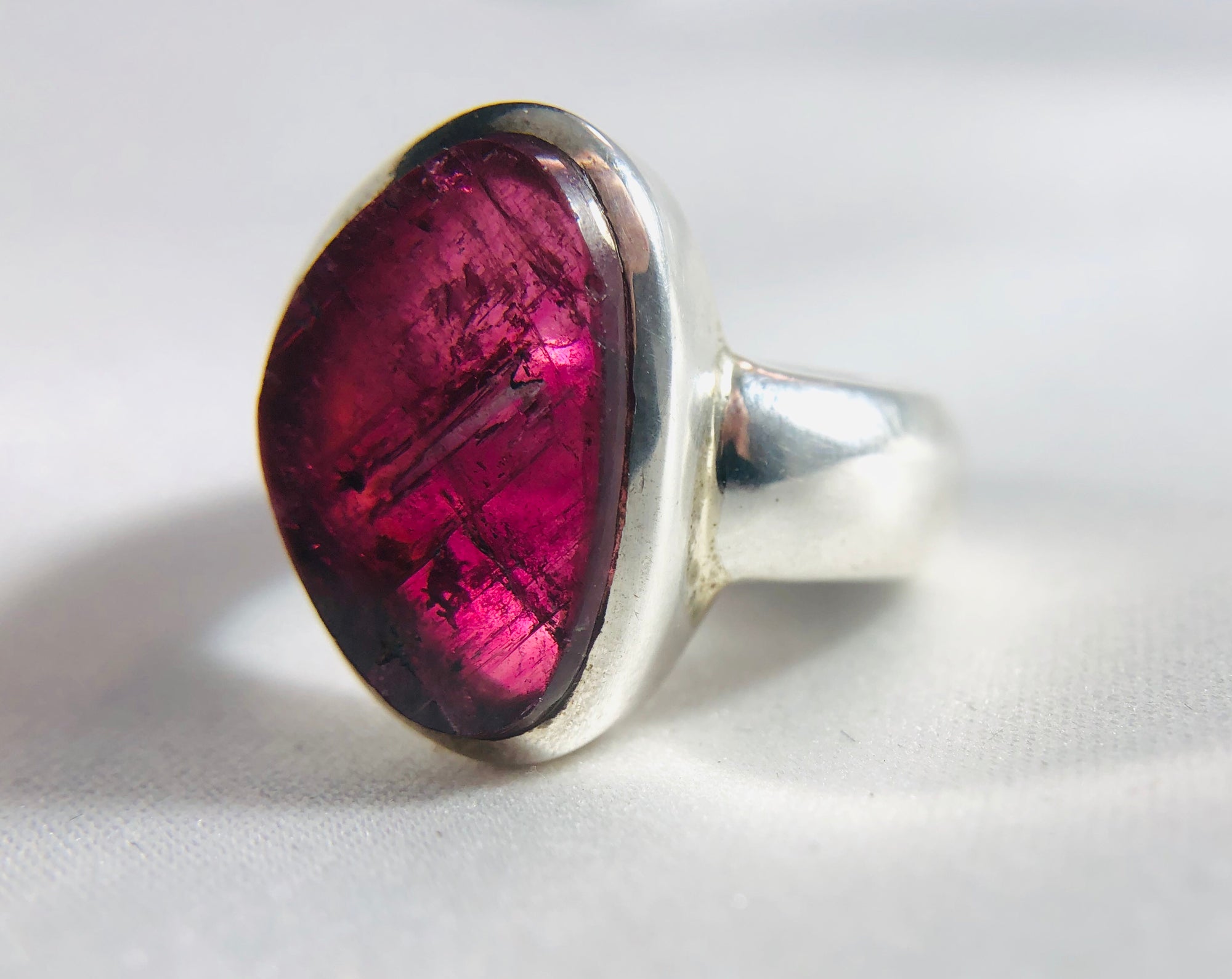 Pink Tourmaline Ring