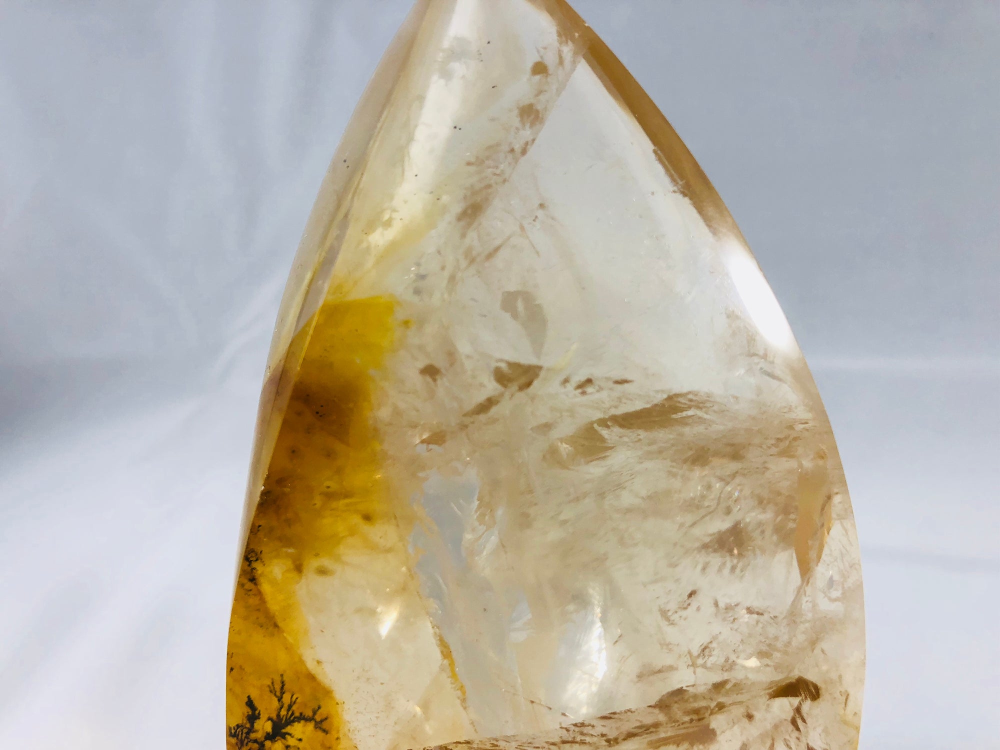 Golden Healer Quartz with Dendrites