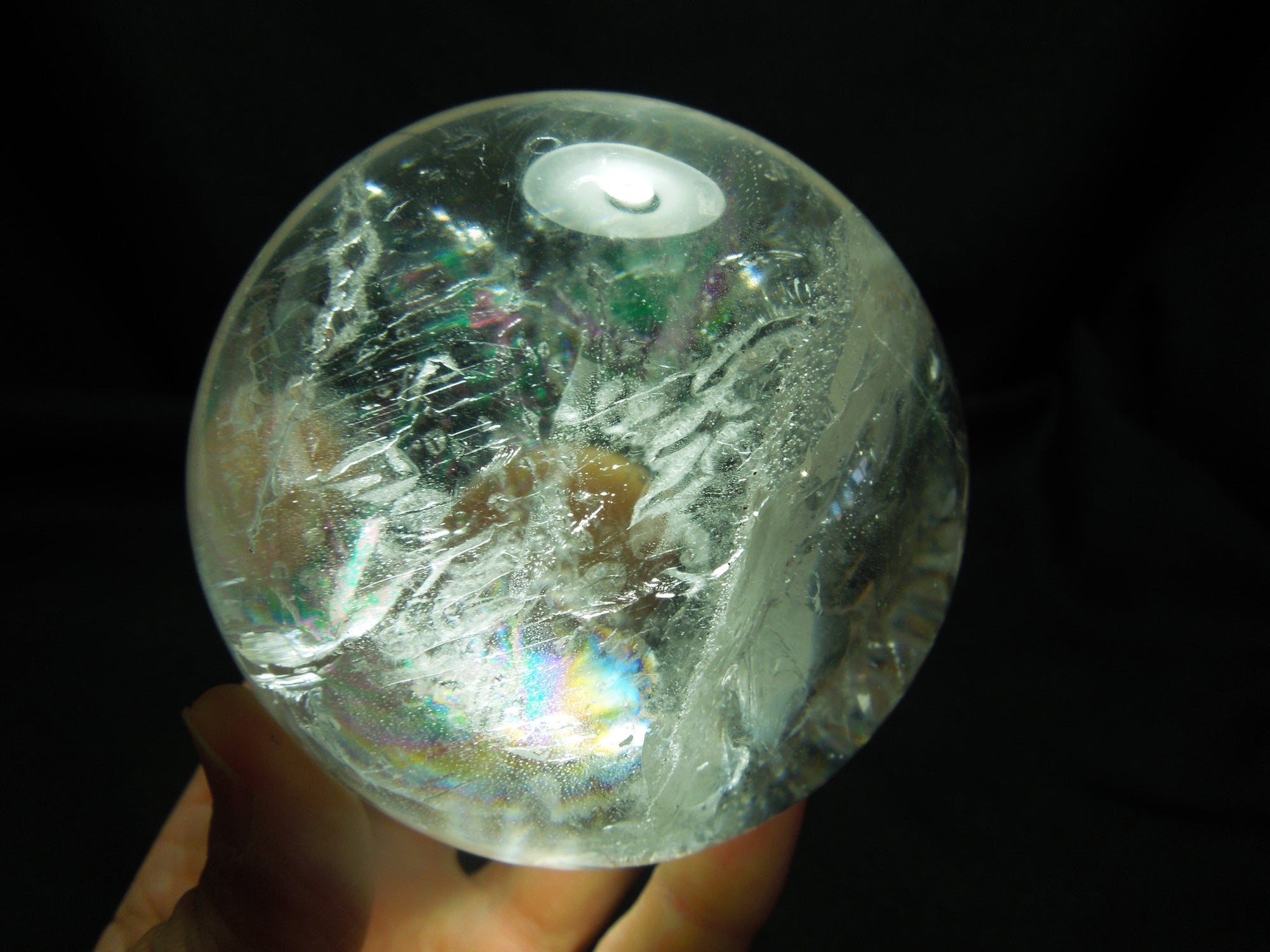 Rainbow Quartz Sphere, 2.2 lbs.