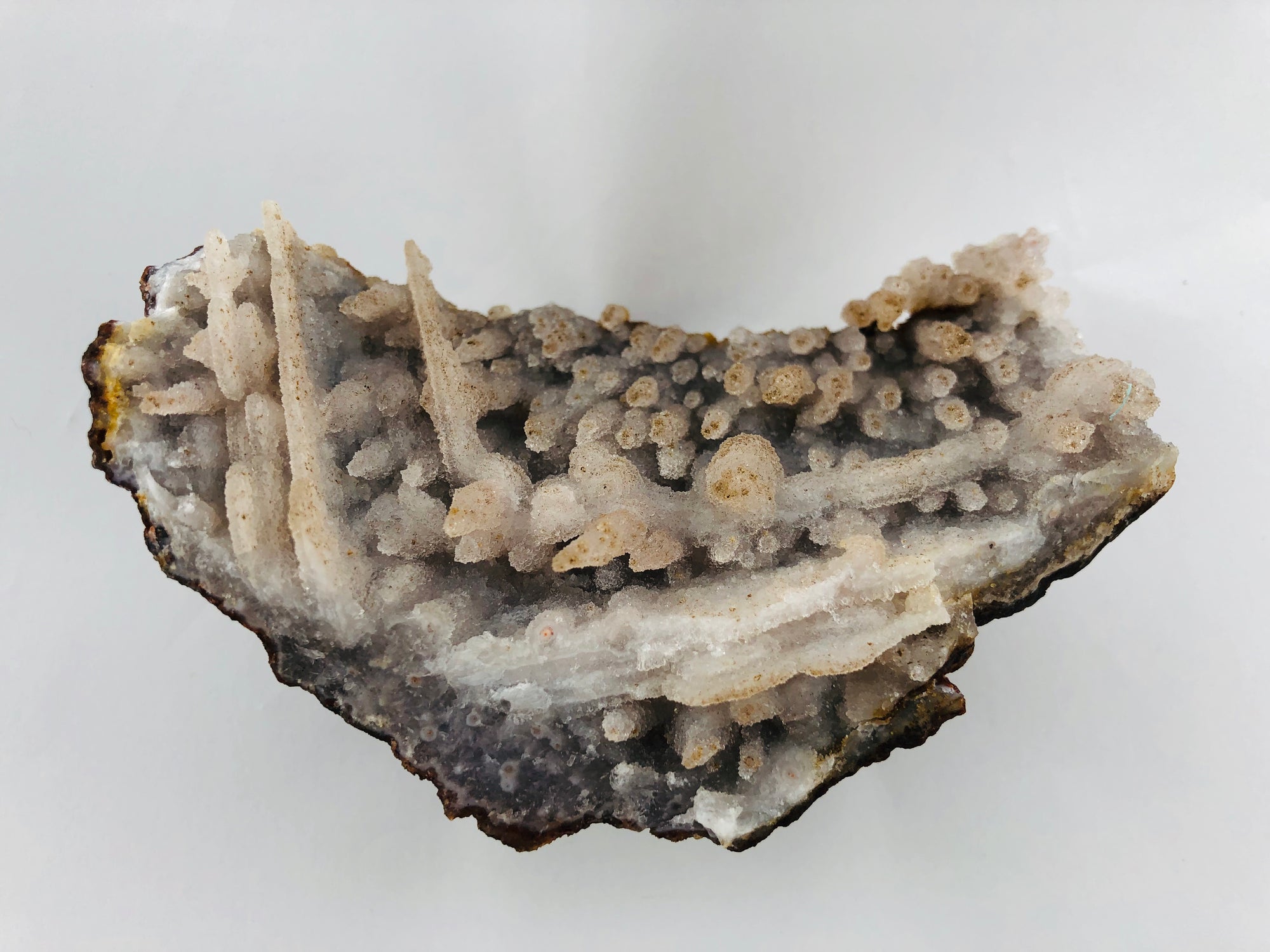 Druzy Quartz Stalactites, Morocco